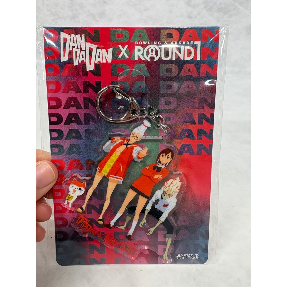 Dandadan x Round1 Acrylic Keychain Anime Collaboration All Characters SKU #3 NEW